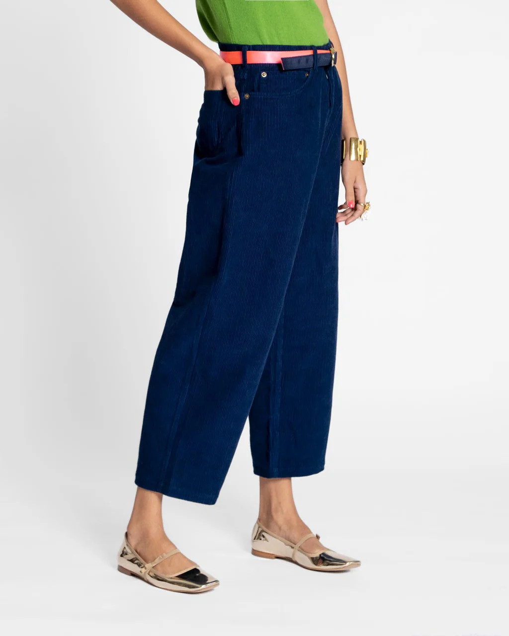 Jane Corduroy Pant Navy | Frances Valentine