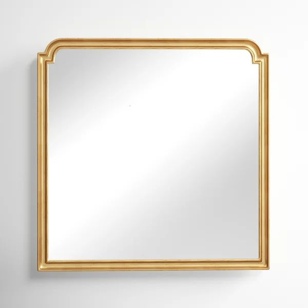 Croswell Square Wood Accent Mirror | Wayfair North America