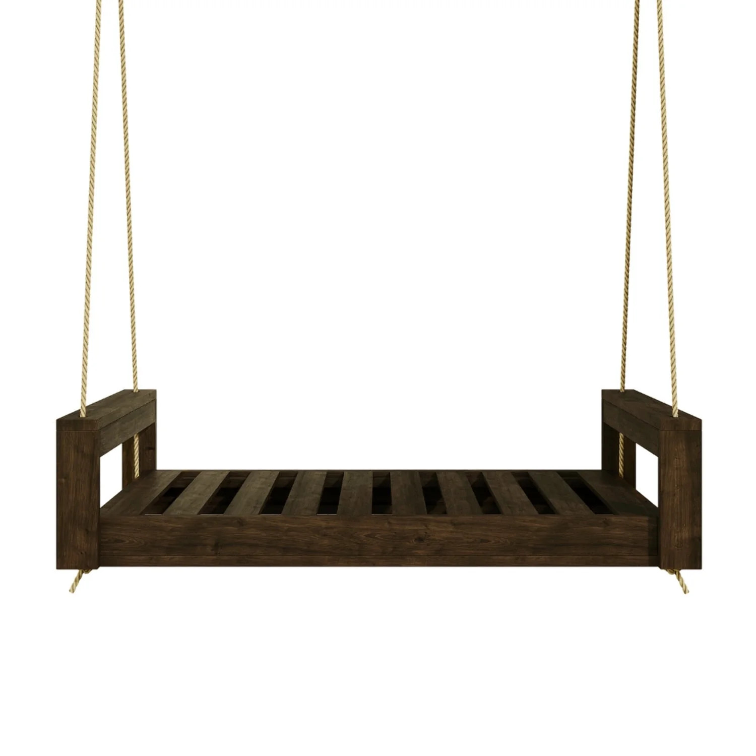 Amish Casual The Lancaster Amish Crafted Porch Daybed Swing, Made in The USA from Kiln Dried Pine... | Walmart (US)