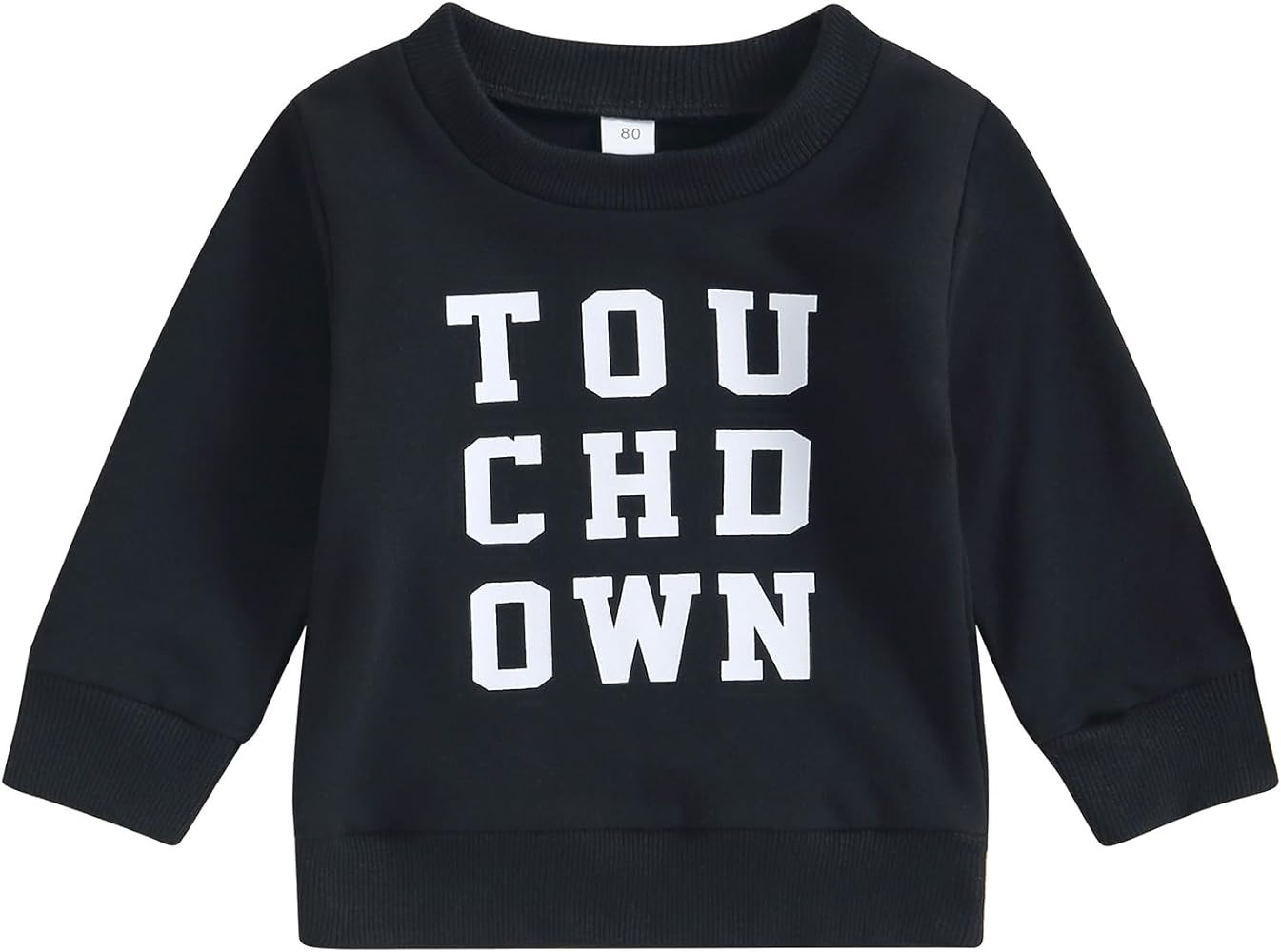 CHAUKAREAUL Toddler Baby Girl Boy Valentines Day Outfits Long Sleeve Letter Sweatshirt Pullover S... | Amazon (US)