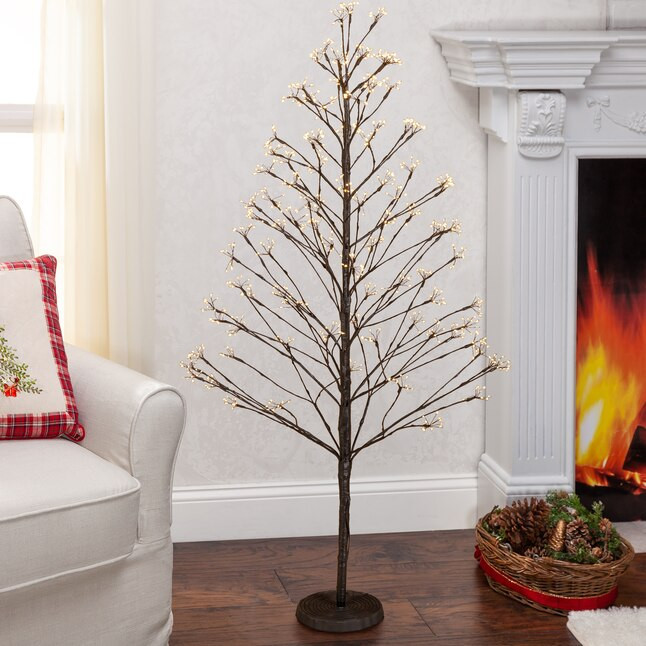 Gerson International 47.24-in Freestanding Lighted Tree Artificial tree | Lowe's