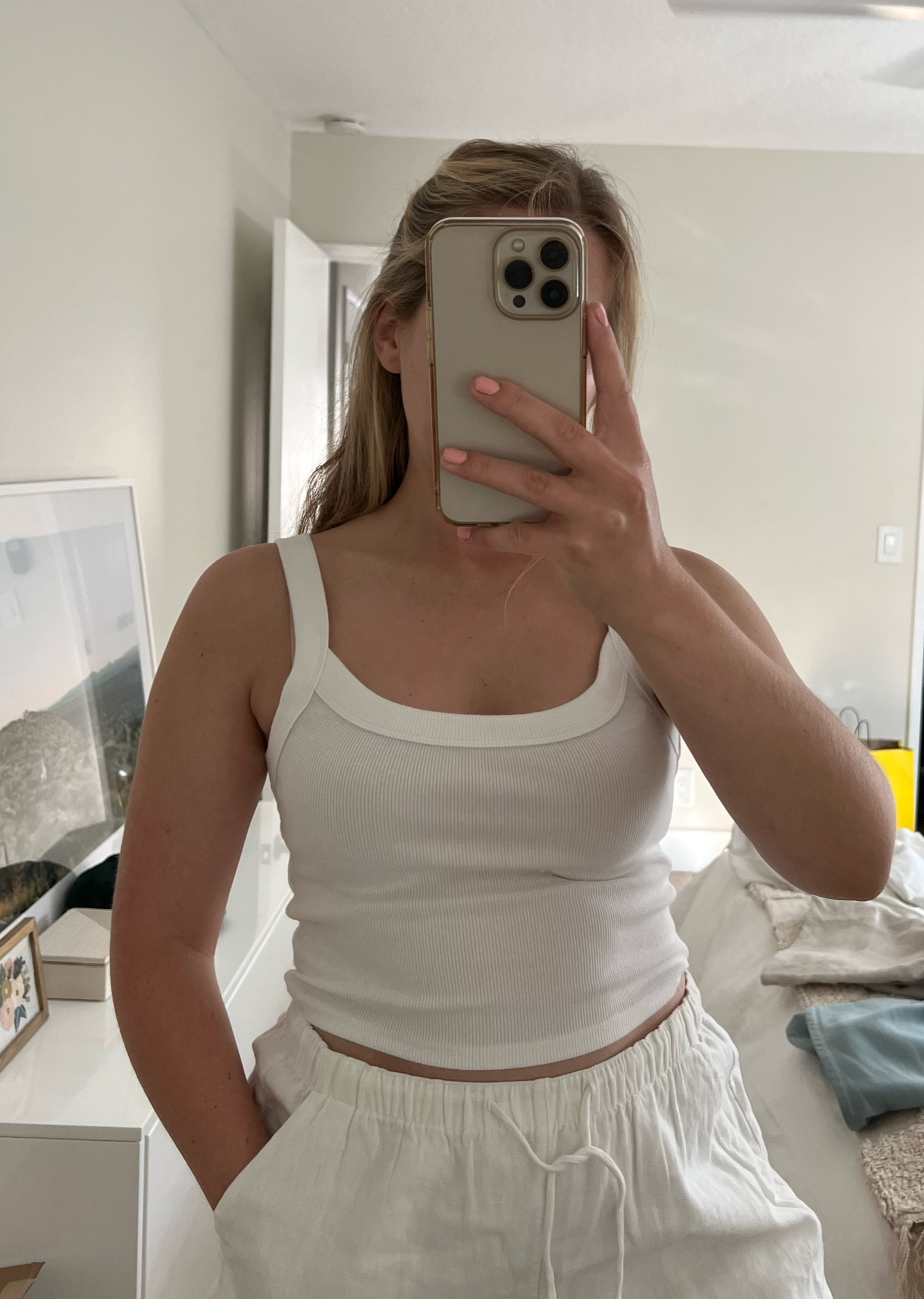 in my white ribbed tank era! just got this 3-pack from Abercrombie and it’s too good not to share. great price and quality 🤍 fits TTS

#LTKunder50 #LTKstyletip #LTKsalealert