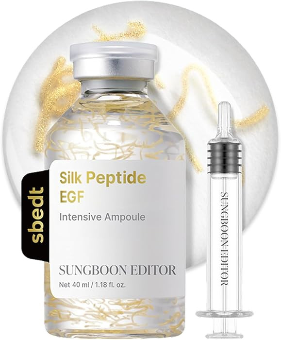SUNGBOON EDITOR Glow Intensive Deep Collagen Silk Peptide EGF Ampoule, Copper Peptides Serum for ... | Amazon (US)