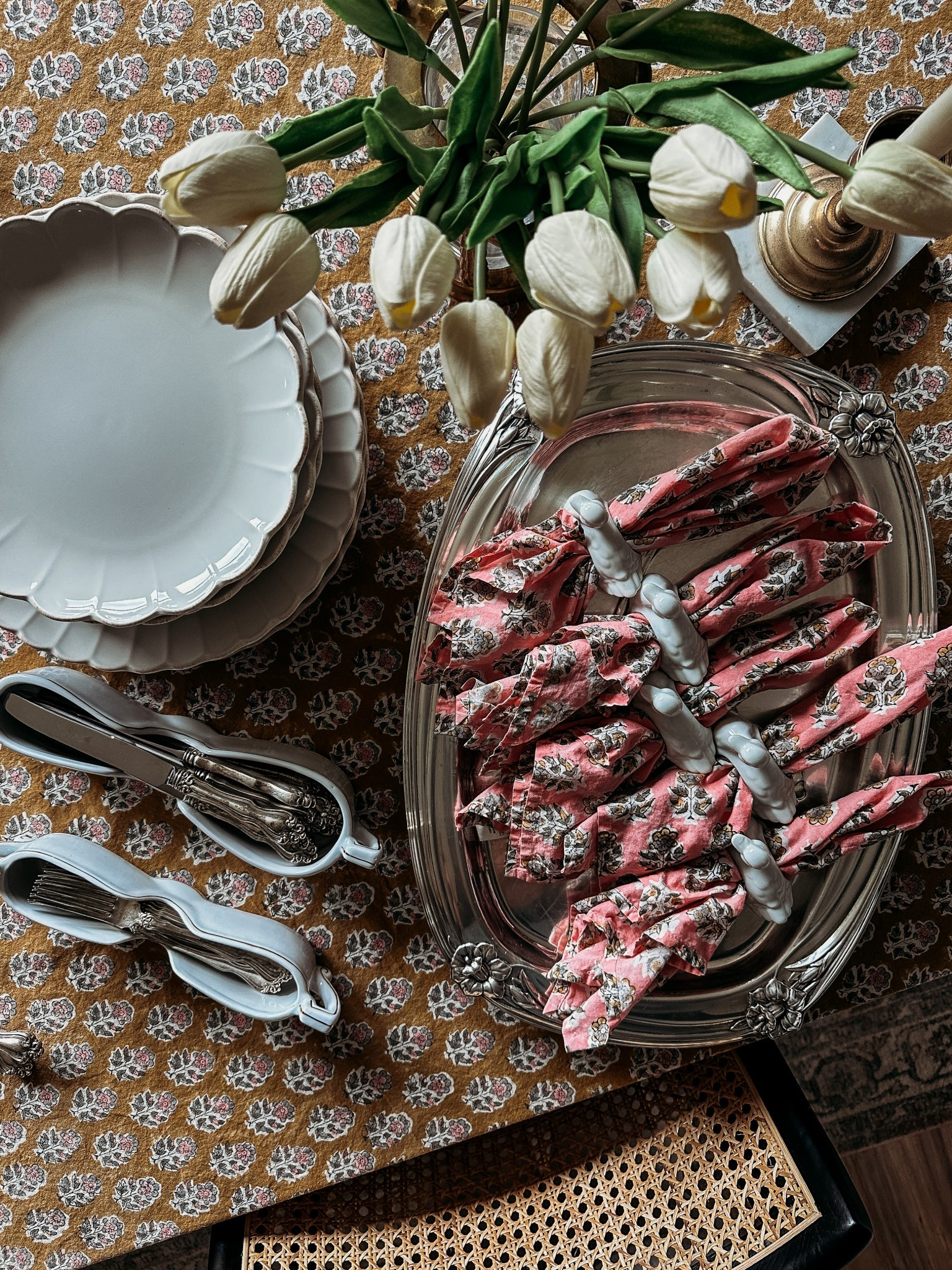 Easter table setting and linens - vintage secondhand treasures from Etsy and eBay

#LTKHome #LTKFindsUnder50 #LTKFindsUnder100