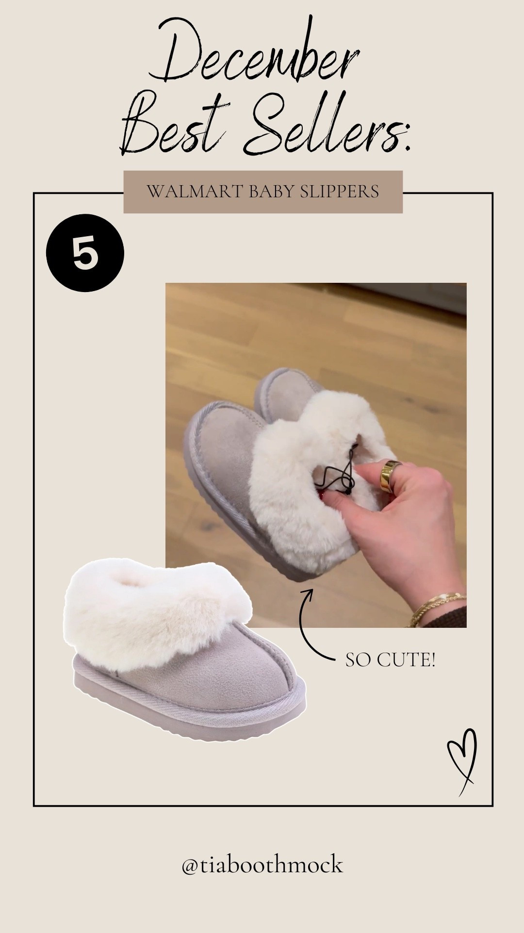 Obsessed with these tiny baby slippers from Walmart! They were SO popular last month! 

#LTKBaby #LTKKids