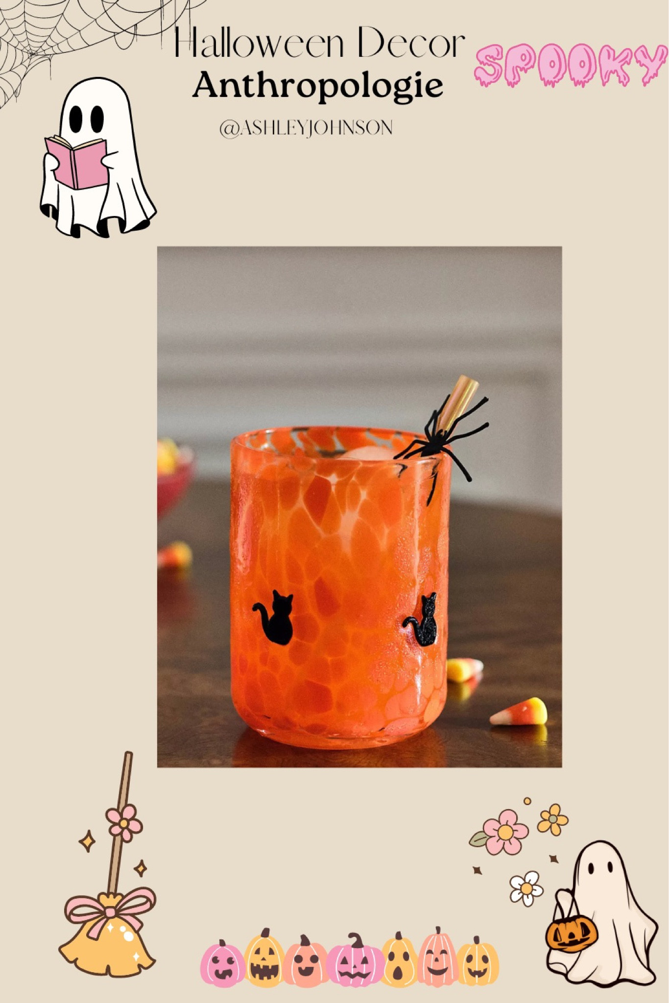 Halloween cups 🐈‍⬛ Anthropologie Halloween Mystic Iconic glasses #halloween

#LTKfindsunder50 #LTKSeasonal #LTKhome