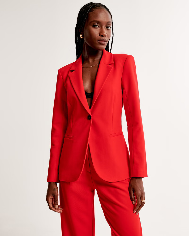 Nipped Waist Blazer | Abercrombie & Fitch (US)
