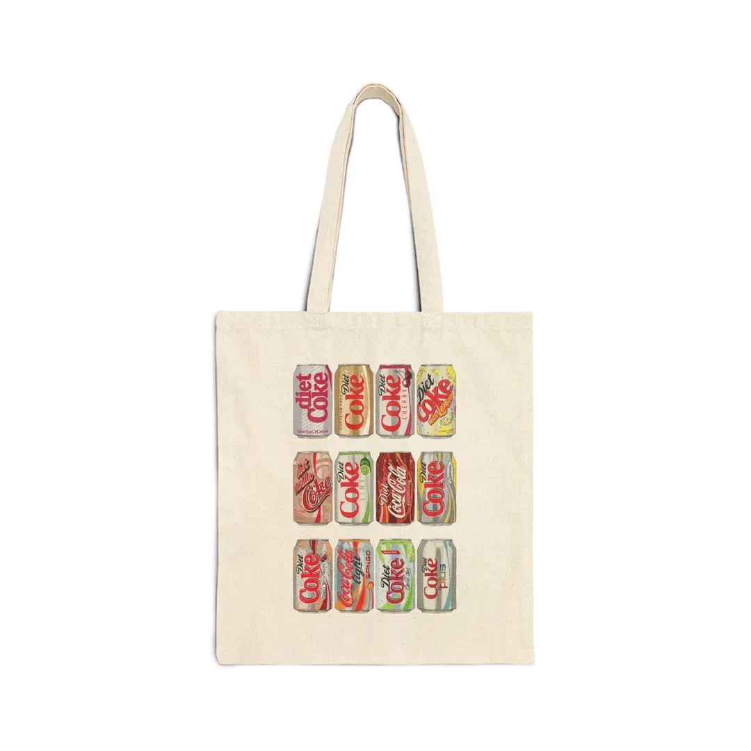 Retro Diet Coke Tote Bag - Etsy | Etsy (US)
