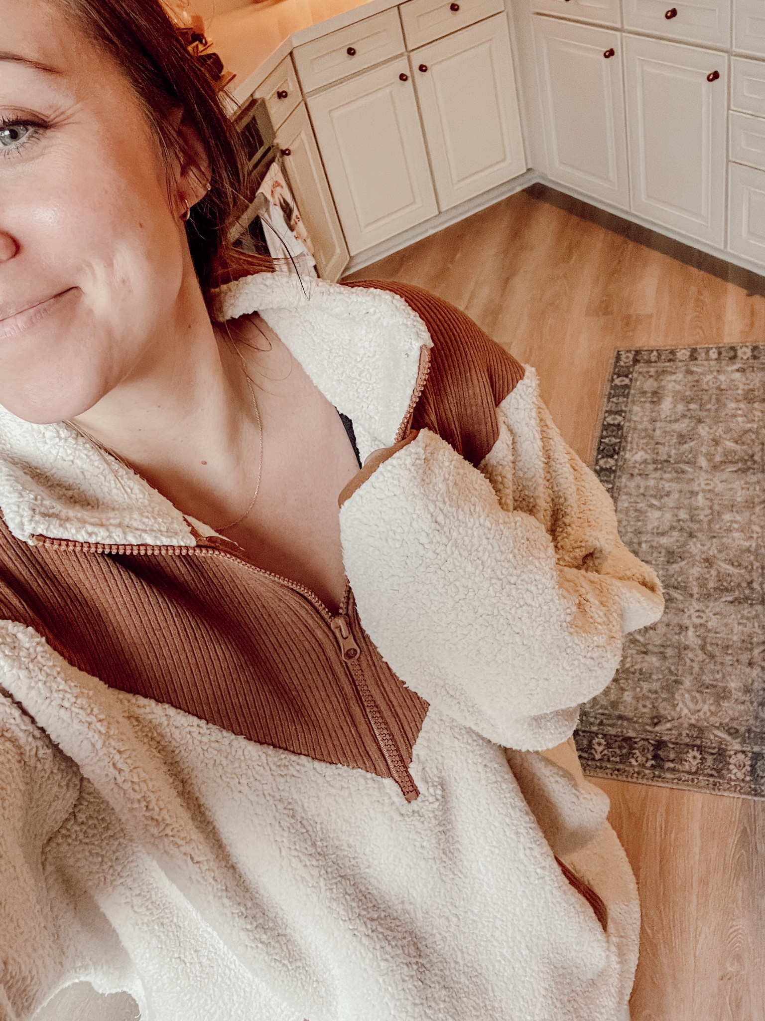 Cozy Walmart fleece pullover 🤎

#LTKFindsUnder100 #LTKBeauty #LTKSeasonal
