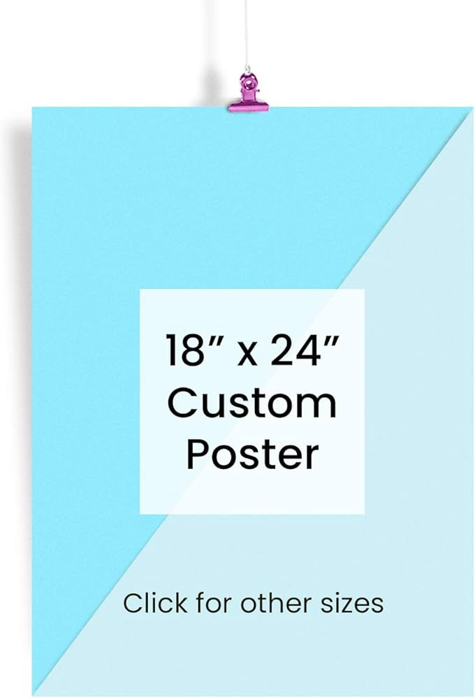 EzPosterPrints - Upload Your Image/Photo - Custom Personalized Photo to Poster Printing, Wall Art... | Amazon (US)