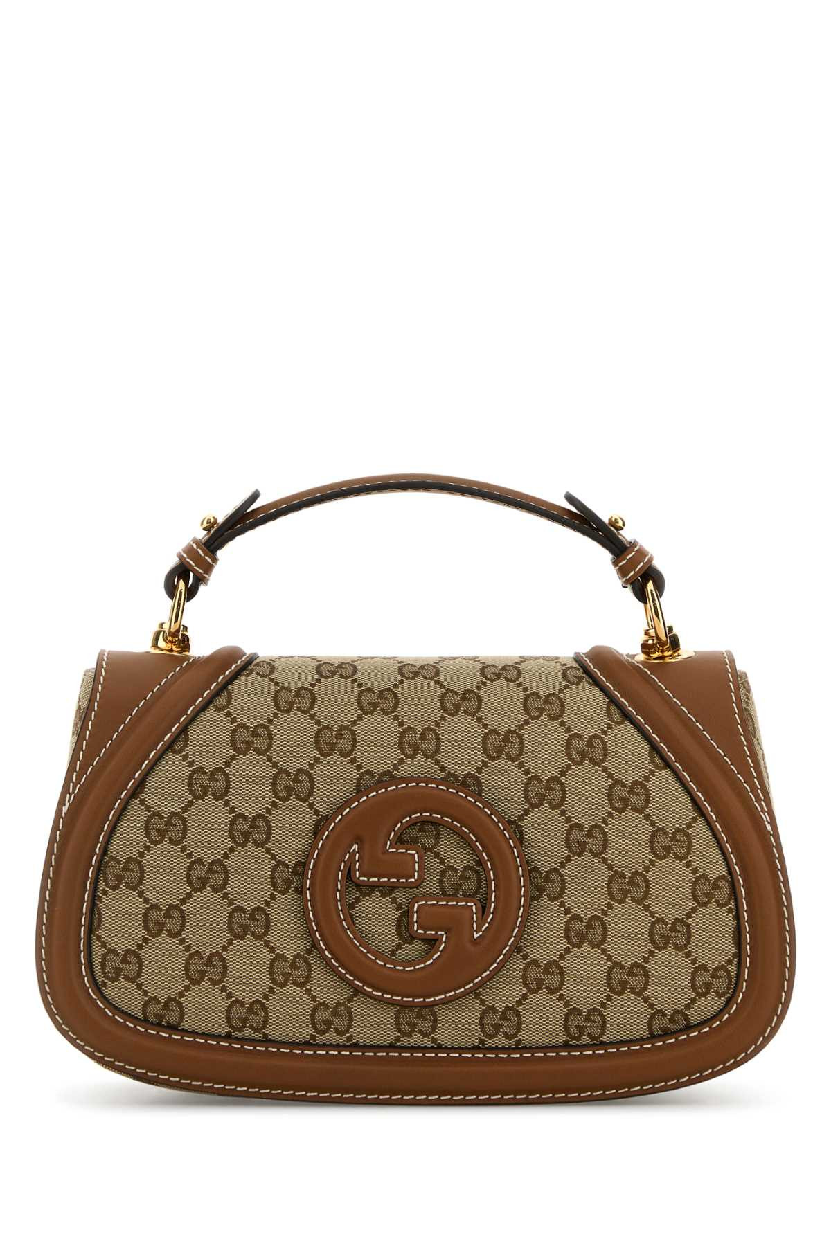 Women's Original Gg Fabric Gucci Blondie Handbag Beigeebonysundial Borse A Mano Bag | Italist Inc.