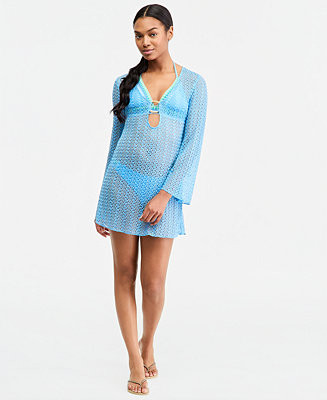 BeccaWomen's Crocheted Cover-Up Dress | Macy's
