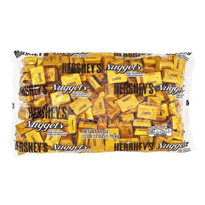 Hershey's Nuggets Milk Chocolate With Toffee And Almonds - 60oz | Target
