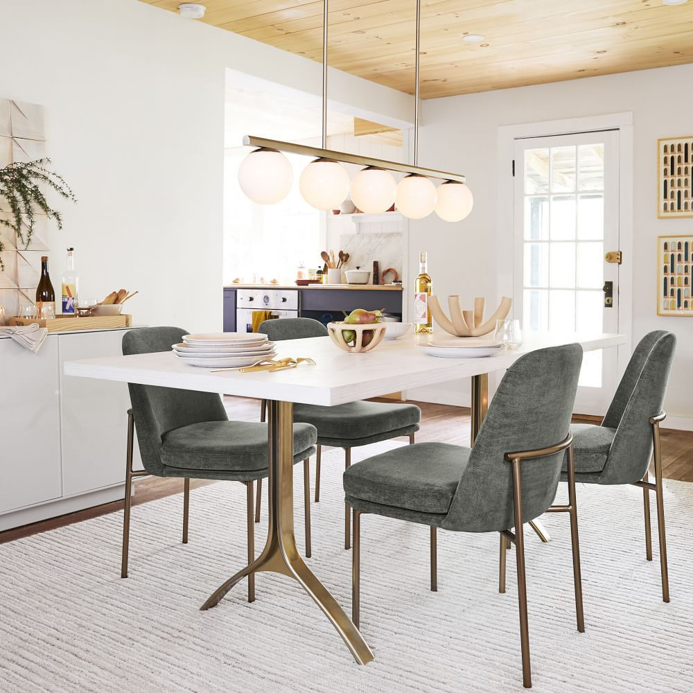 Hayes Linear Chandelier (45") | West Elm (US)