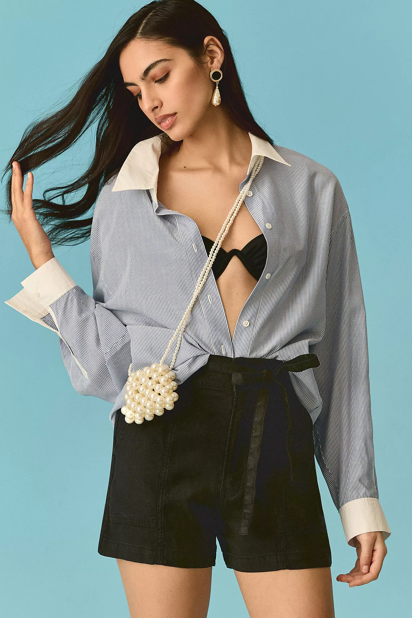 Hudson Tie-Waist Shorts | Anthropologie (US)