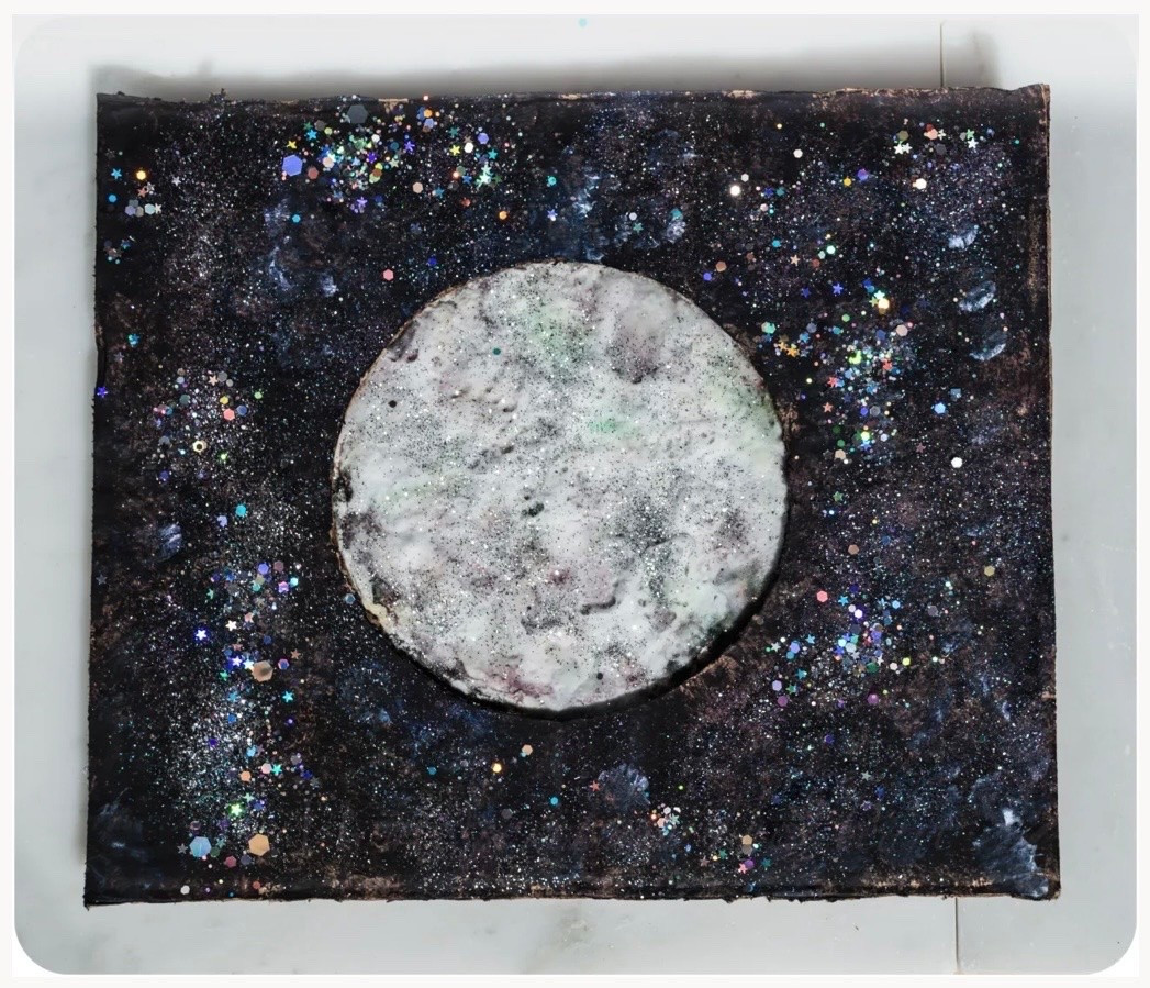 A Moon Full of Texture & a Galaxy Full of Sparkle! Let Your Little Space Explorer Create Their Own Universe…