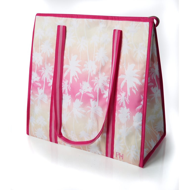 Paris Hilton 45 Can Foldable Insulated Tote, Sunset Palm Trees - Walmart.com | Walmart (US)