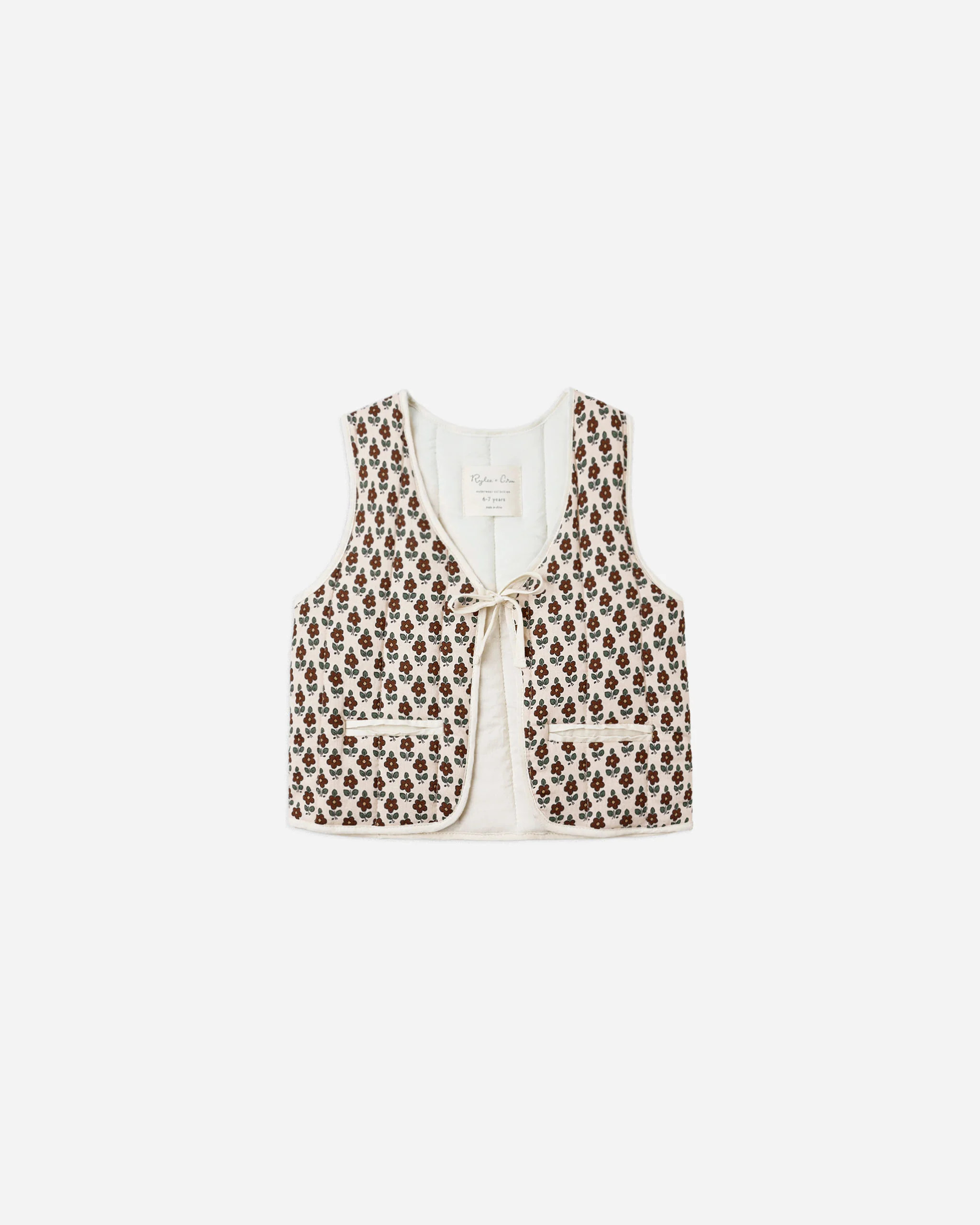 Quilted Vest || Harvest Floral | Rylee + Cru