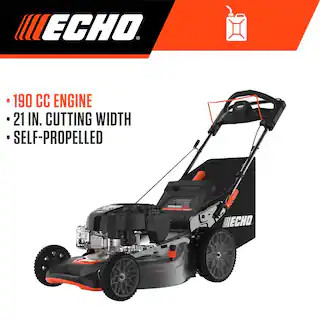 21 in. 190 cc Briggs and Stratton Gas 3-in-1 Dual Blade RWD Self-Propelled Lawn Mower with Single... | The Home Depot