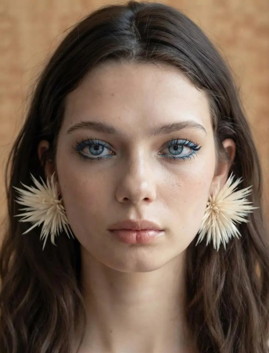 White Handmade Feather Earrings, 2026 Trend Feather Accessories, Vibrant Statement Earrings, Lightweight Dangle Earrings | Etsy (Global)