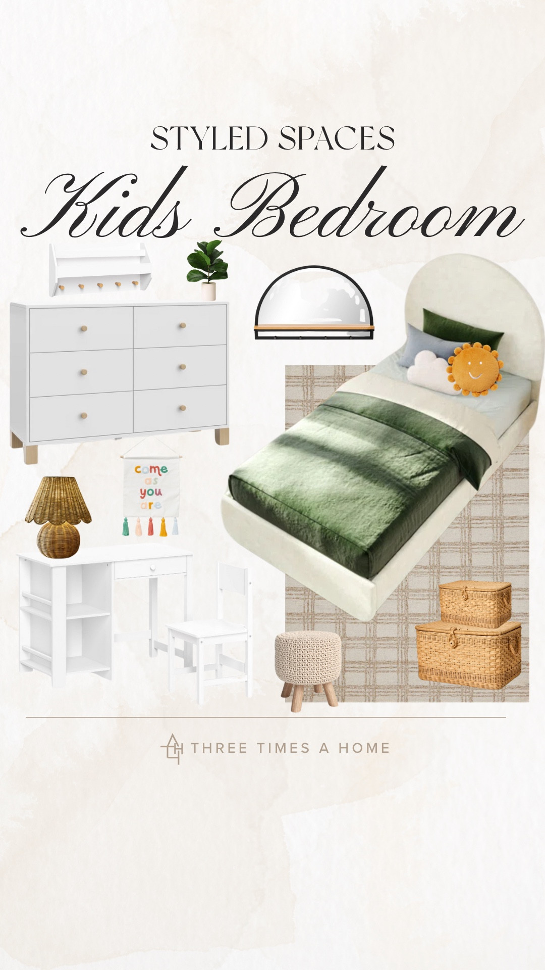 Neutral Kids bedroom styling 

#LTKFamily #LTKKids #LTKHome