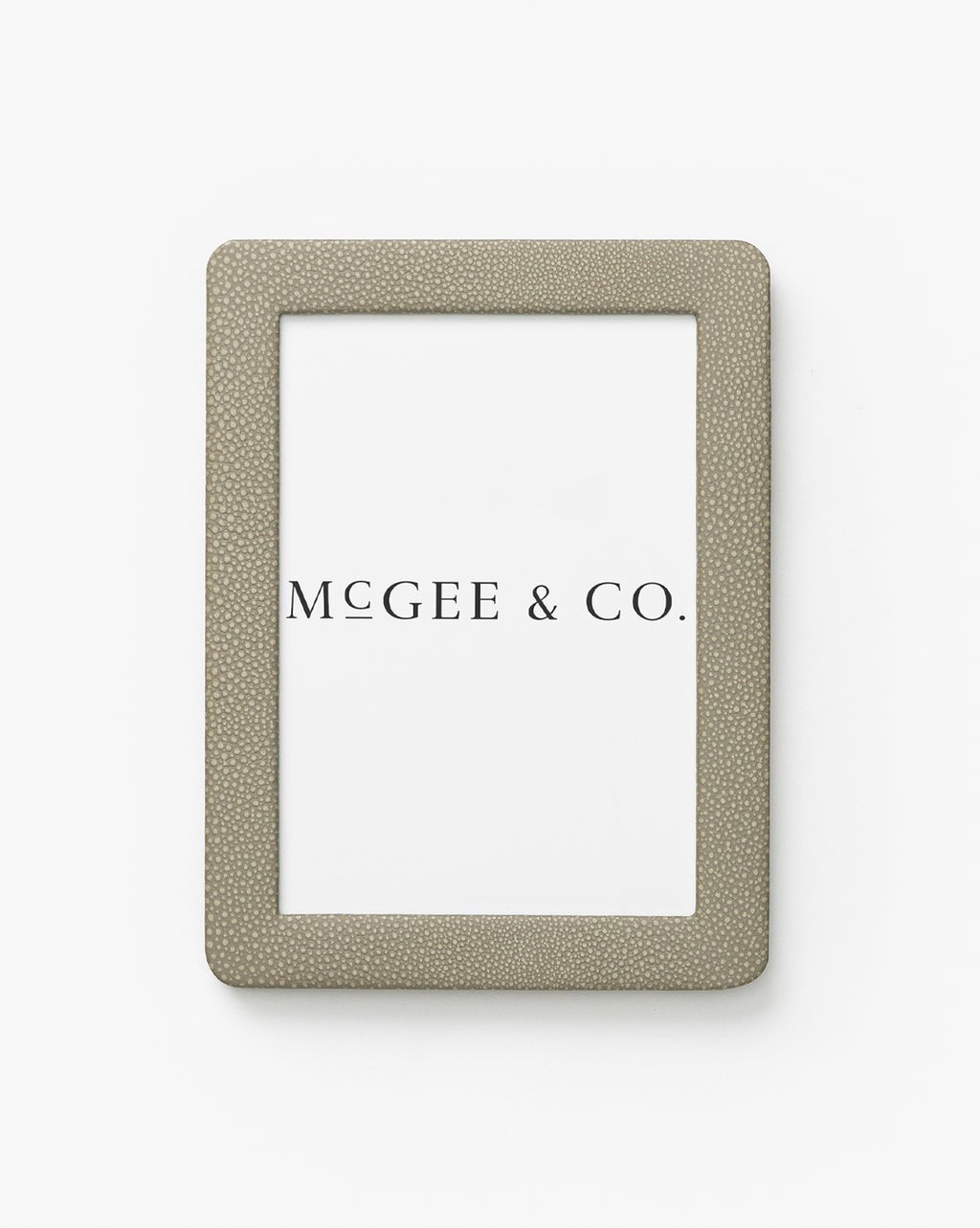 Shagreen Gray Picture Frame | McGee & Co.