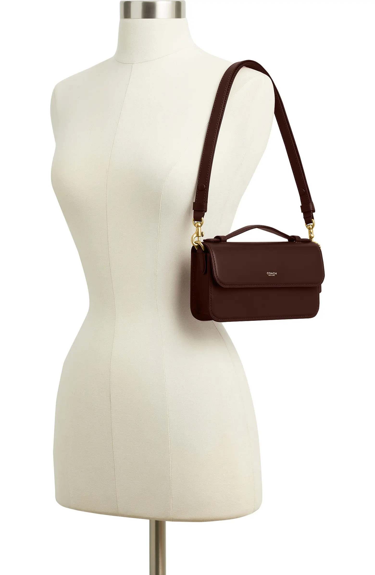 COACH Elora Refined Leather Top Handle Bag | Nordstrom | Nordstrom