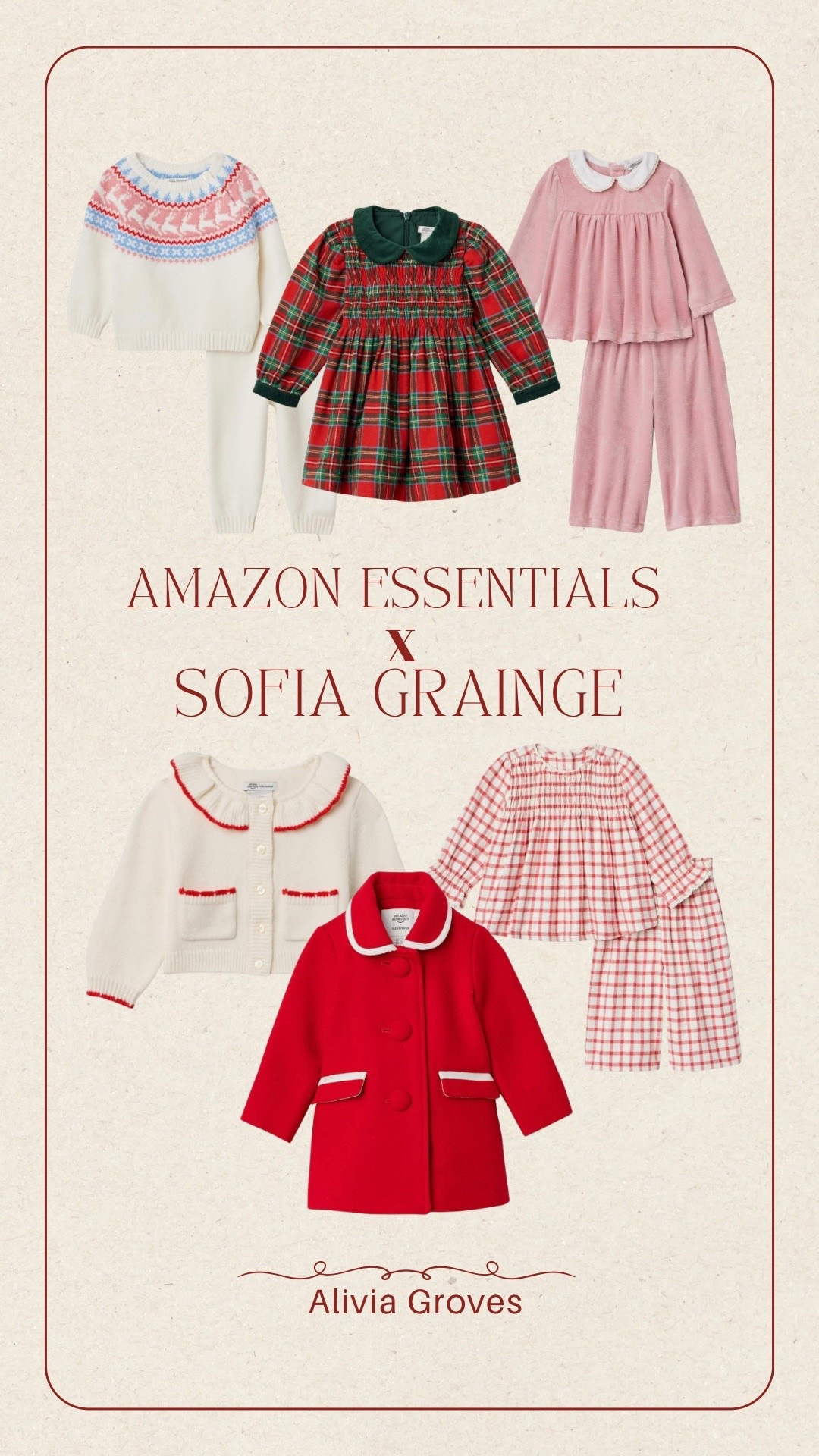 Sofia never misses with her Amazon baby/toddler drops! I absolutely love the fall/winter selection🤎🍂❄️ incredibly cute options at affordable prices! Lots of other color + print options for the clothing as well! 

#amazon #amazonfinds #amazontoddler #toddler #toddlerfinds #toddlerclothing #sofiargrainge #sofiarichiegrainge 

#LTKSeasonal #LTKKids #LTKHoliday