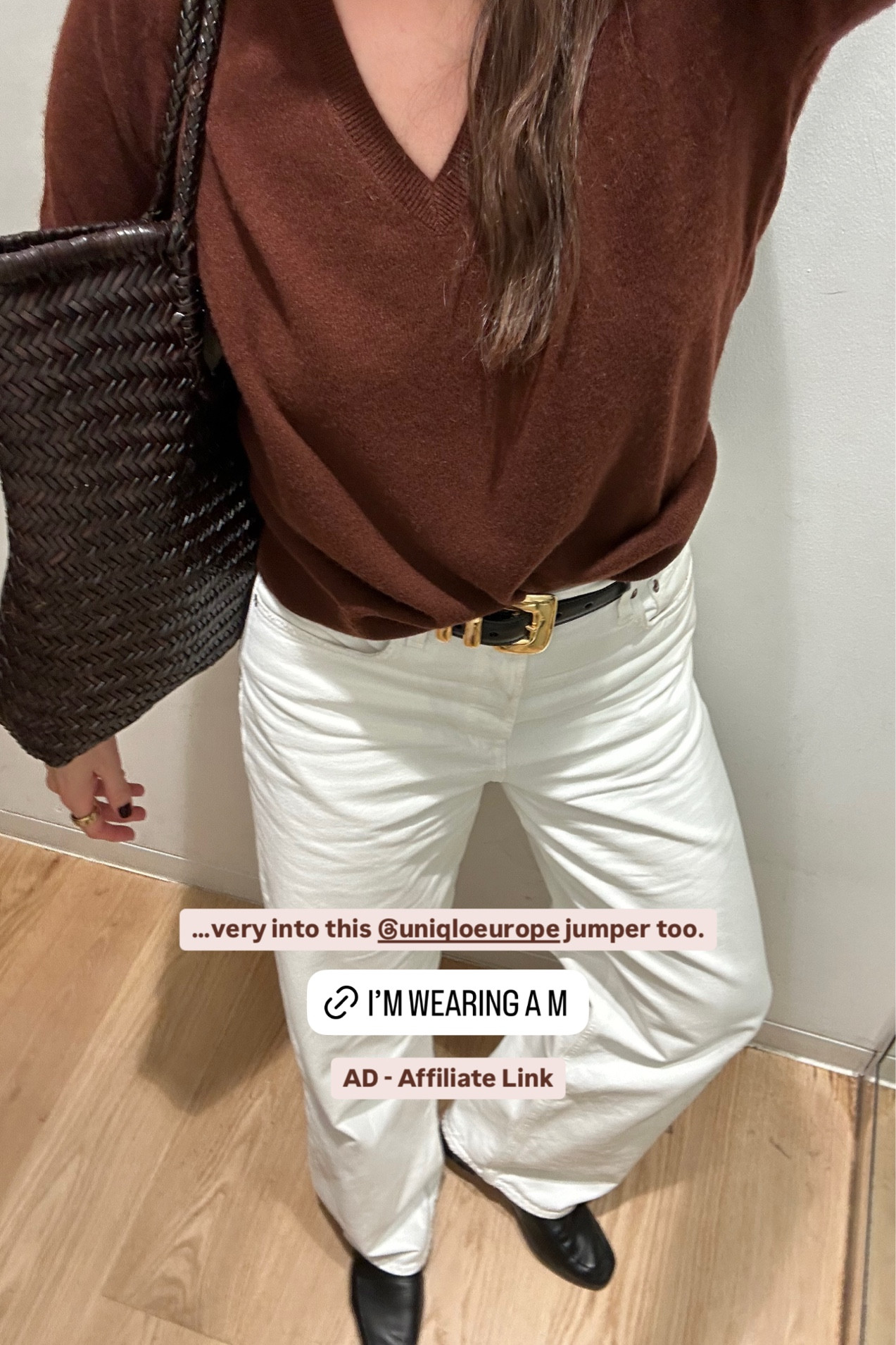 A great v-neck cashmere jumper. I’d say that it runs true to size - I’m wearing a M. 

#LTKstyletip #LTKeurope #LTKautumn