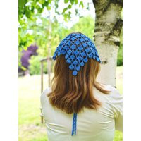 Silk Crochet Bandana - Vibrant Color Accessory Head Summer Wrap Multiway Everyseason Scarf Boho Headscarf | Etsy (US)