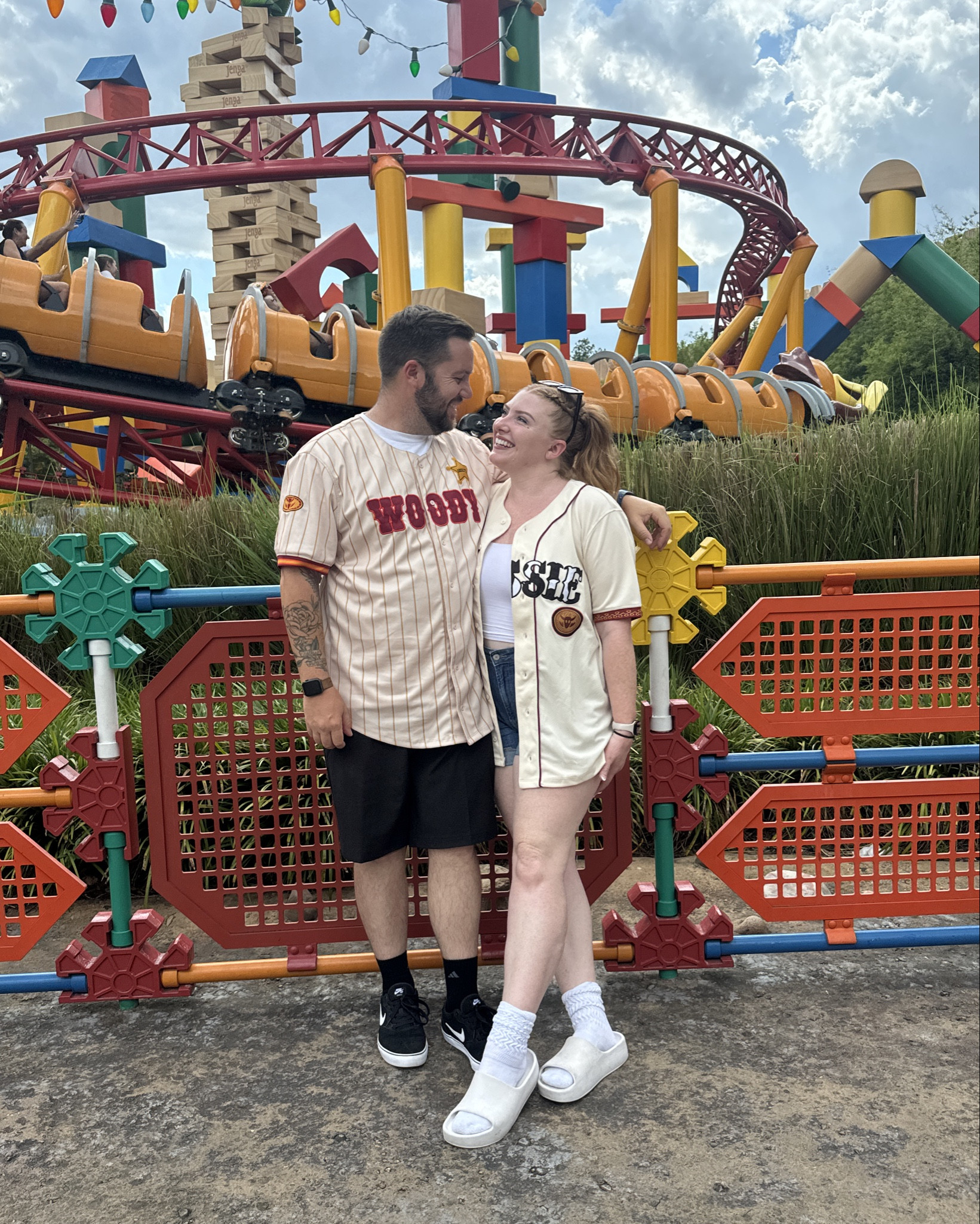 Woody & Jessie Pixar baseball jersey aesthetic for Toy Story Disney | Disneybound must 🤠 Disneyland must have 

#LTKTravel #LTKFamily