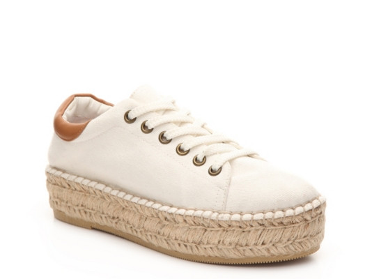 Women's Steve Madden Edmund Flatform Sneaker - White | DSW