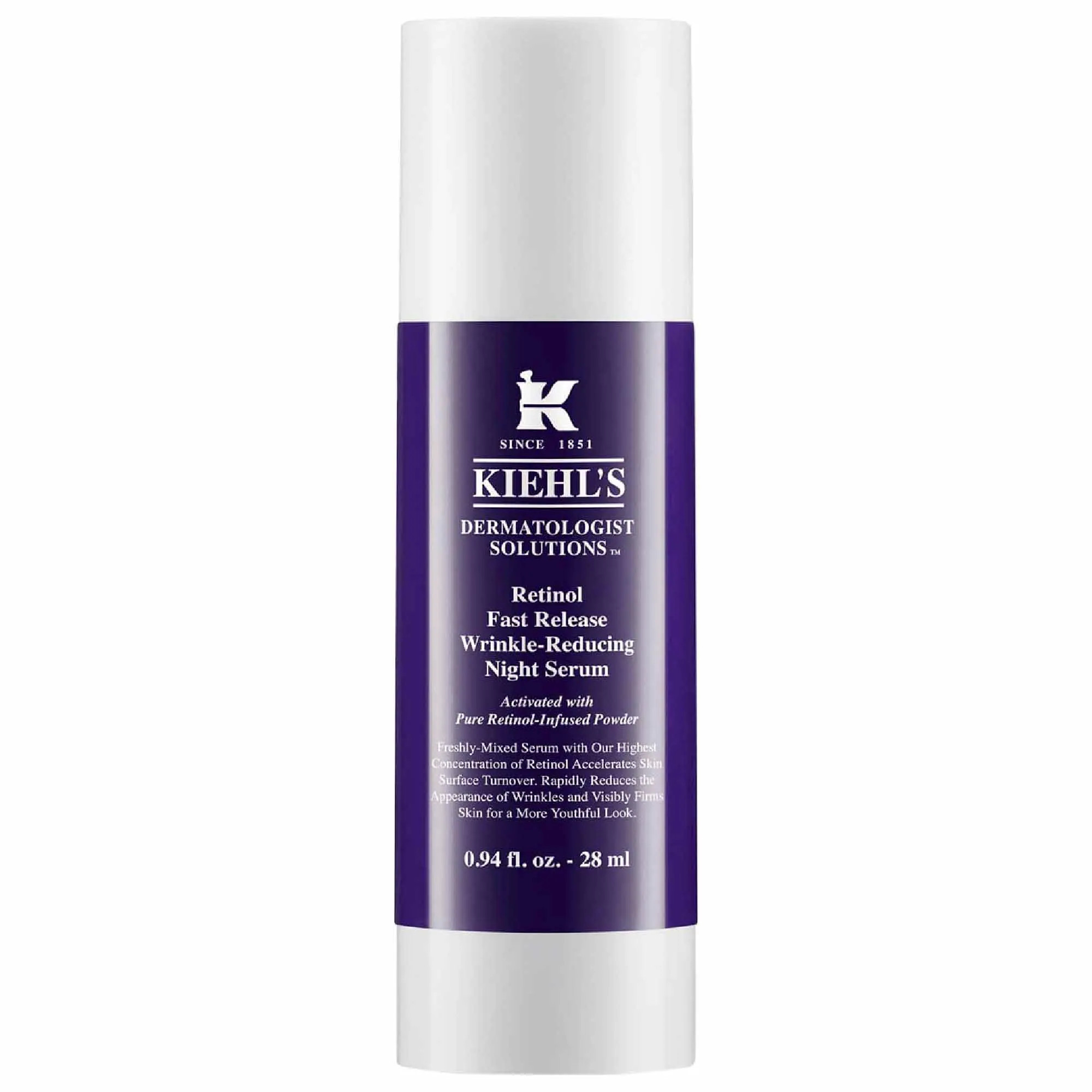 Kiehl's Since 1851 Retinol Fast-Release Wrinkle Reducing Night Serum 1 oz / 30 mL | Sephora (US)