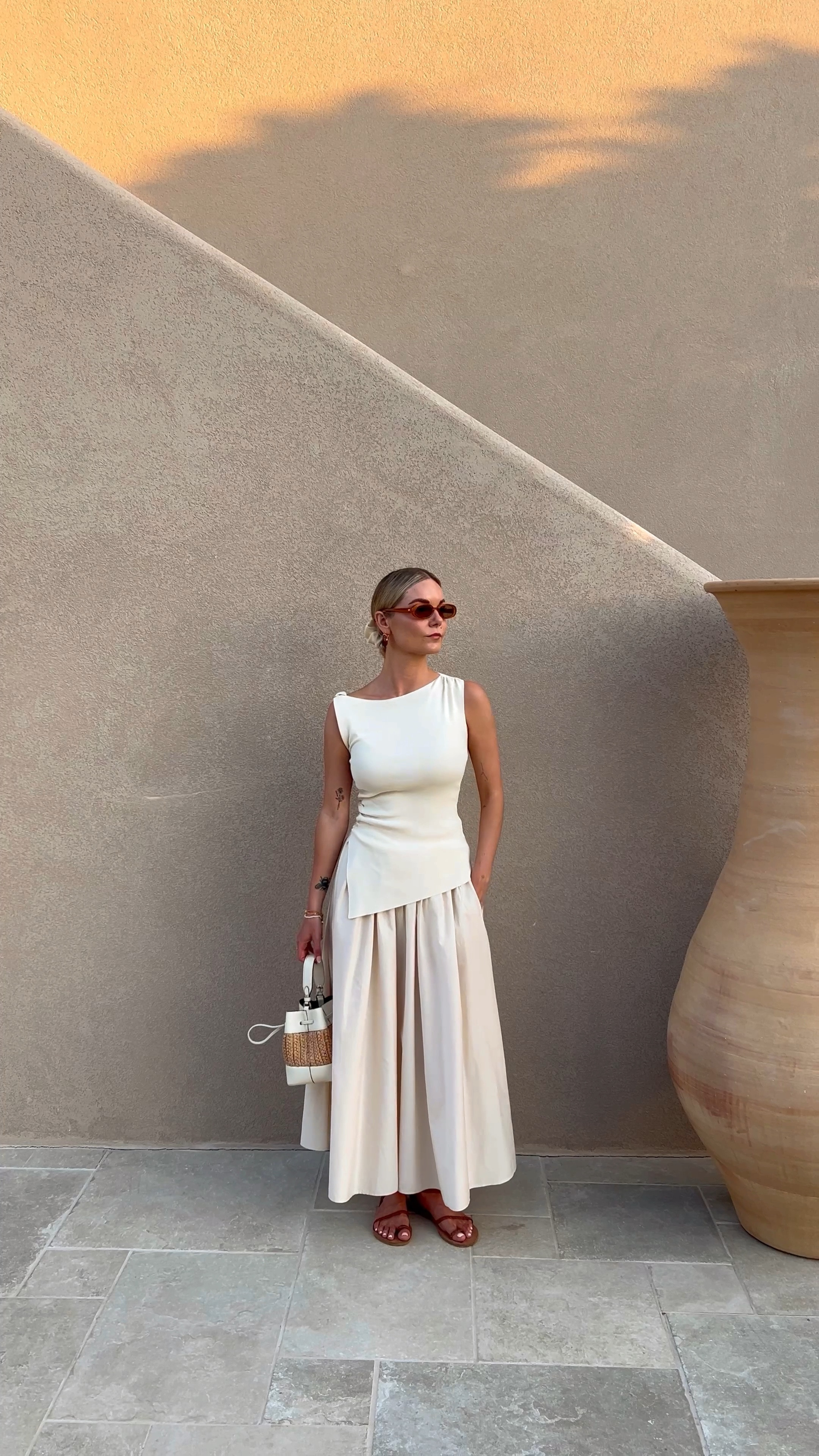 Date night 💛  #minimalstyle #neutralstyle #classicstyle #maxiskirtstyling 

#LTKtravel #LTKeurope #LTKuk