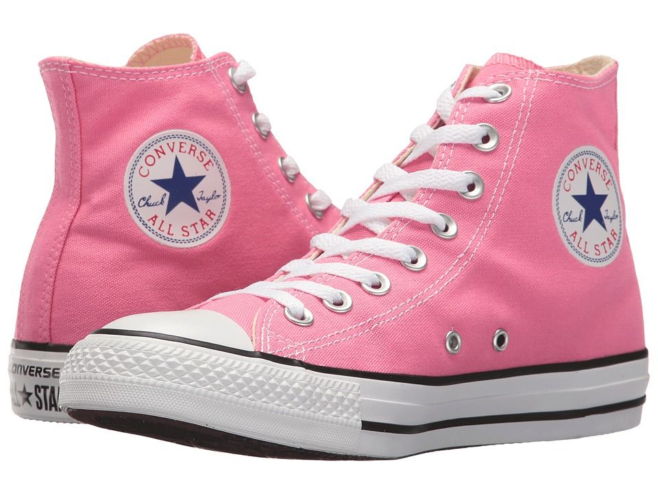 Converse - Chuck Taylor(r) All Star(r) Core Hi (Pink) Classic Shoes | Zappos