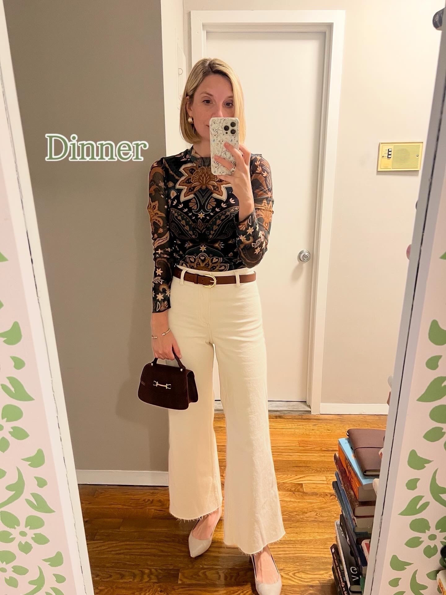 Fall outfit. Printed top. Going out top 

#LTKStyleTip #LTKFindsUnder100 #LTKOver40