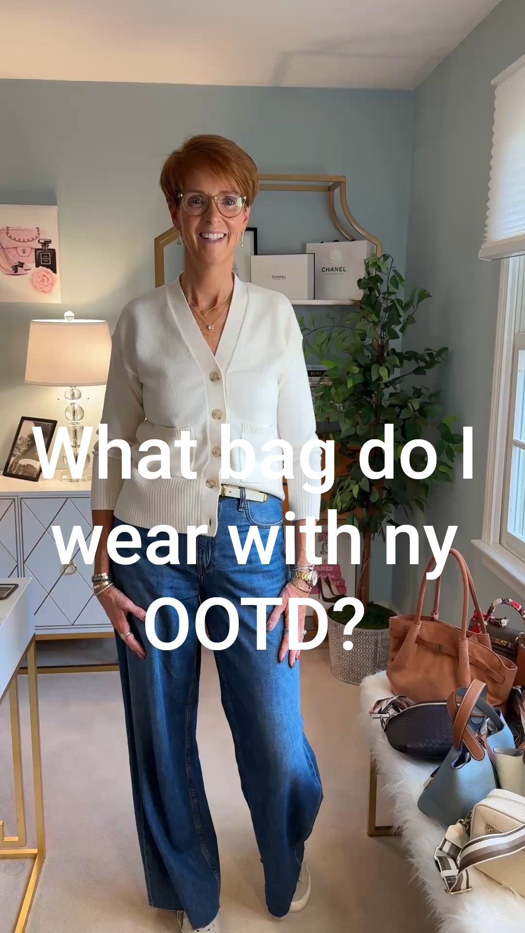 OOTD
Which bag do I carry with my outfit?

I am your resource for timeless, elevated fashion for women over 40 (and tall women)
For reference, I am 55 years old; I am 6’1”. I have a 35” inseam. I wear a small or medium in most tops, an 8 or a 10 in most bottoms, an 8 in most dresses, and a size 9 shoe. 

Make sure to subscribe to my newsletter in my bio on Instagram so you don’t miss out on my must have favorites! Download the LTK app, follow my LTK shop, and favorite this post or your favorite items to get notified when they go on sale!

Over 50 fashion, tall fashion, workwear, everyday outfits, timeless outfits, Classic Outfits

spring outfit, travel outfit, ballet flats, wedding guest, vacation outfit, travel essentials, organization, sweater dress, jeans, boots, loungewear, date night, watch now, office outfit, spring break outfit, living room refresh, home refresh

Timeless elegance, Classic style, Everyday chic, Versatile accessories, Must-have handbags, Stylish totes, Elegant clutches, Trend-setting belt bags, Sophisticated purse designs, Quality craftsmanship, Functional yet fashionable, Statement pieces, Fashion essentials, Timeless accessories, Chic and practical, Designer-inspired bags, Luxury handbag collection, Timeless wardrobe staples, Fashion-forward accessories, Effortlessly stylish purses, belt bag, tote bag, crossbody, shoulder bag, clutch

#LTKOver40 #LTKWatchNow #LTKItBag