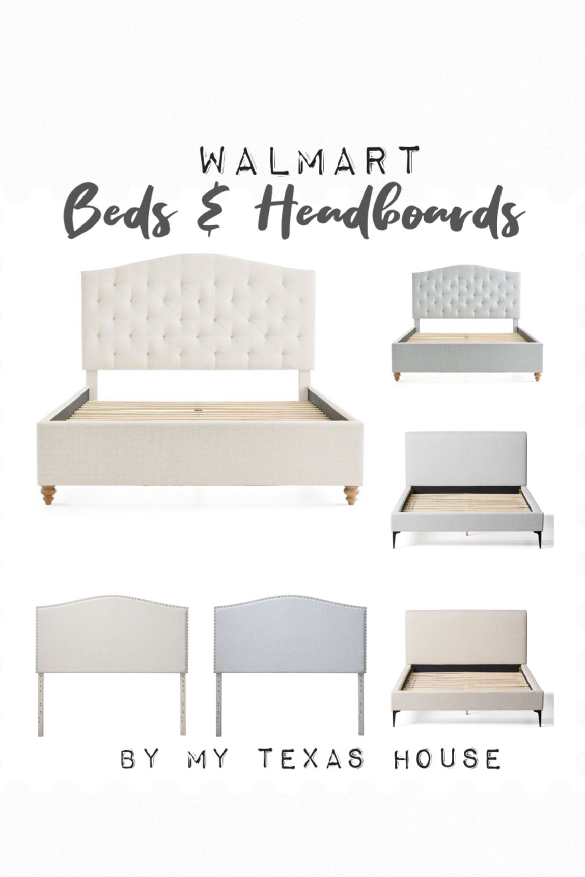 Affordable beds and headboards from Walmart 

#LTKSeasonal #LTKhome #LTKfamily