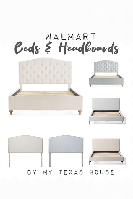Affordable beds and headboards from Walmart 

#LTKSeasonal #LTKhome #LTKfamily