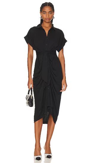 Tori Knit Dress in Black | Revolve Clothing (Global)