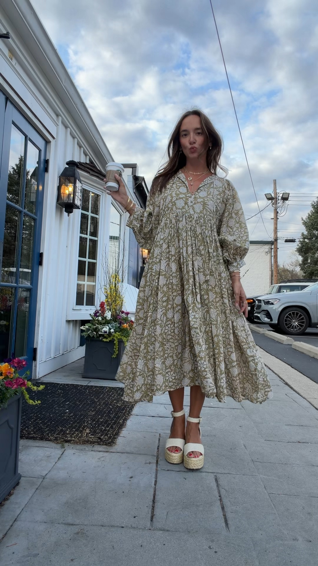 XS dress! Shoes are old (April platforms from Sam Edelman) linked current version!