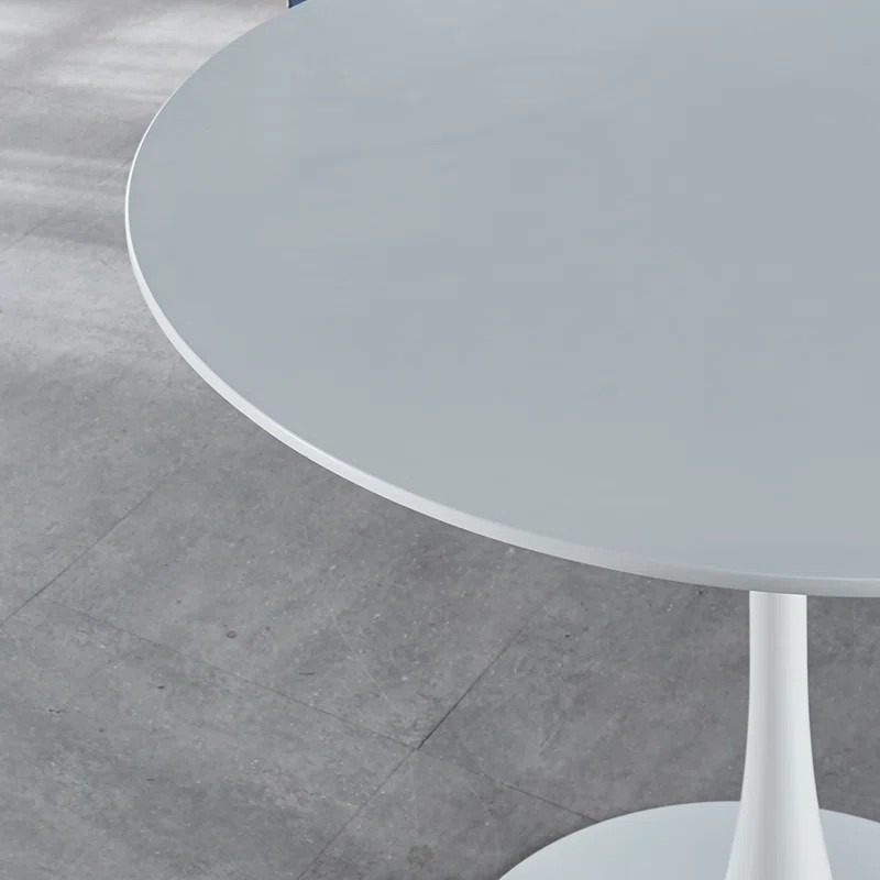 Langner 42.12'' Iron Pedestal Dining Table | Wayfair North America