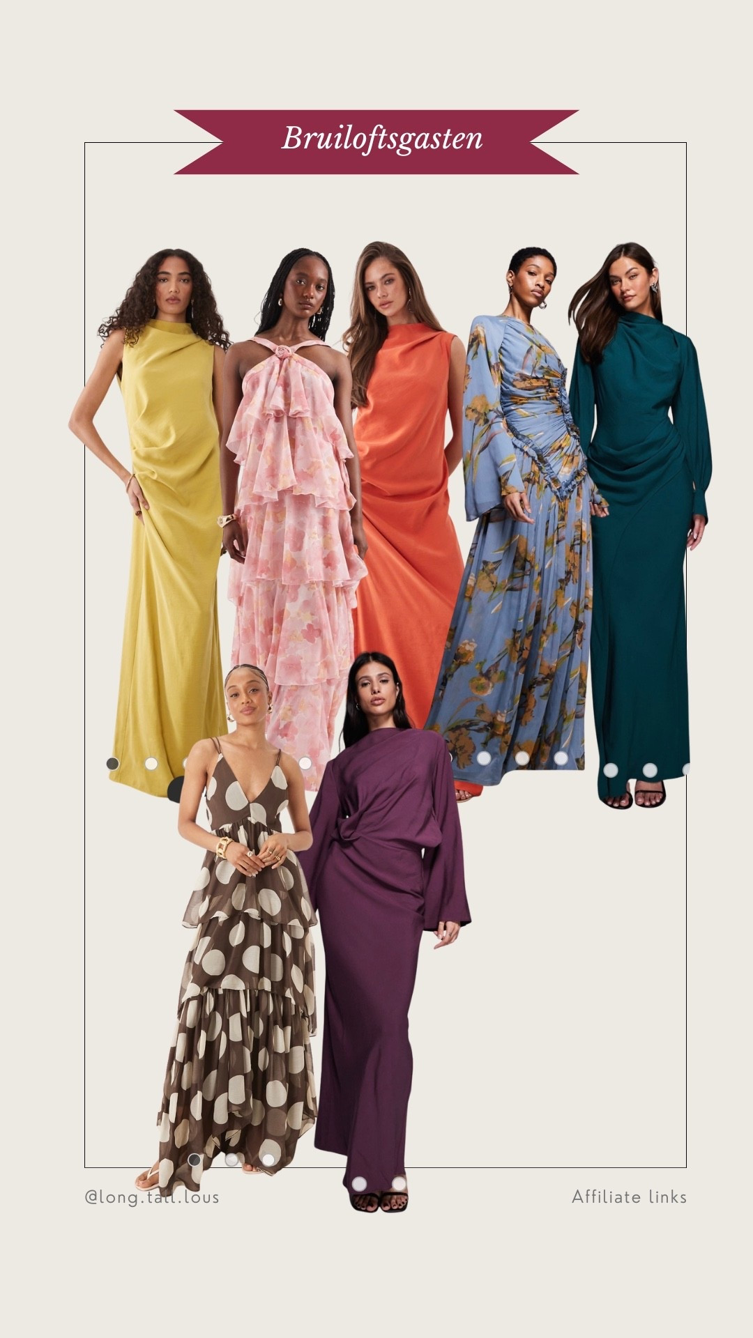 Outfit inspiratie voor bruiloftsgasten. 



#LTKnederlands #LTKwedding #LTKeurope