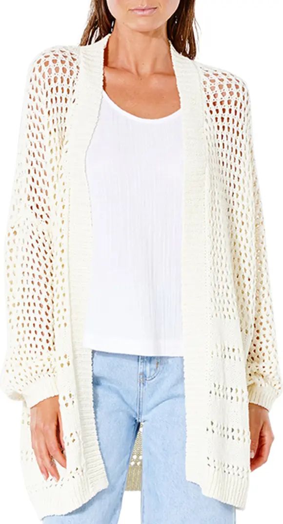 Rip Curl Panoma Open Stitch Cardigan | Nordstrom | Nordstrom