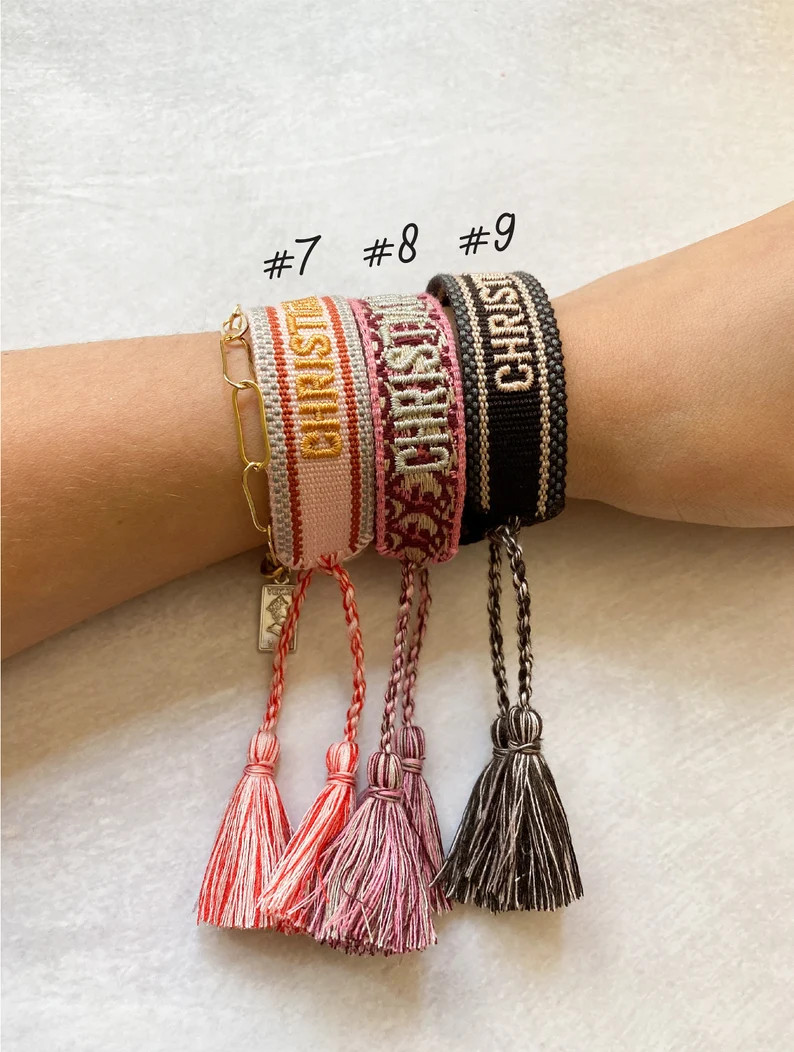 Woven Bracelet, Trendy woven bracelet, friendship bracelet | Etsy (US)
