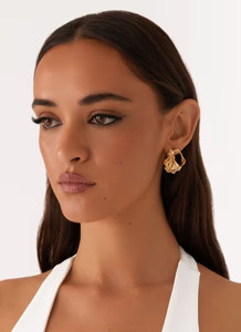 Reset Earrings - Gold | Peppermayo (Global)
