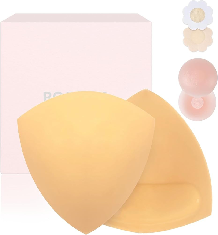Boomba Invisible Lift Inserts Double-Sided Sticky Bra Ultra Push Up Bra Inserts Suitable for Diff... | Amazon (US)