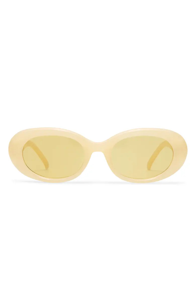 Epsilon 50mm Small Oval Sunglasses | Nordstrom