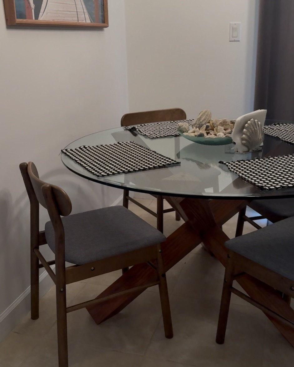 So happy I found the simplest dining chairs for our condo home. I may add some cushions of my own to match the beach vibes. Also easy to put together

#LTKHome #LTKU #LTKdayinmylife