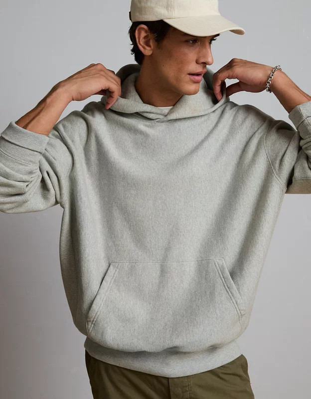 AE77 Premium Fleece Hoodie | American Eagle Outfitters (US & CA)
